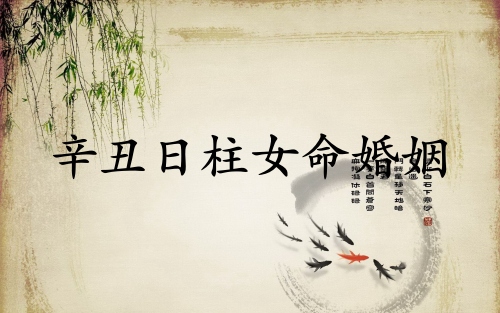 辛丑日柱女命婚姻詳解 辛丑日柱女命婚姻詳解