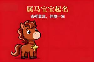 2026屬馬男孩最佳取名